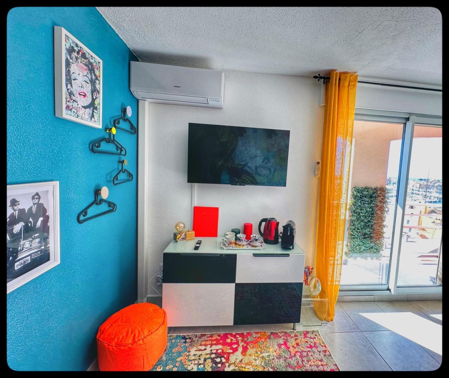 아그 Centre Port,Vue Panoramique,Clim,Balcon,Wifi 아파트 외부 사진