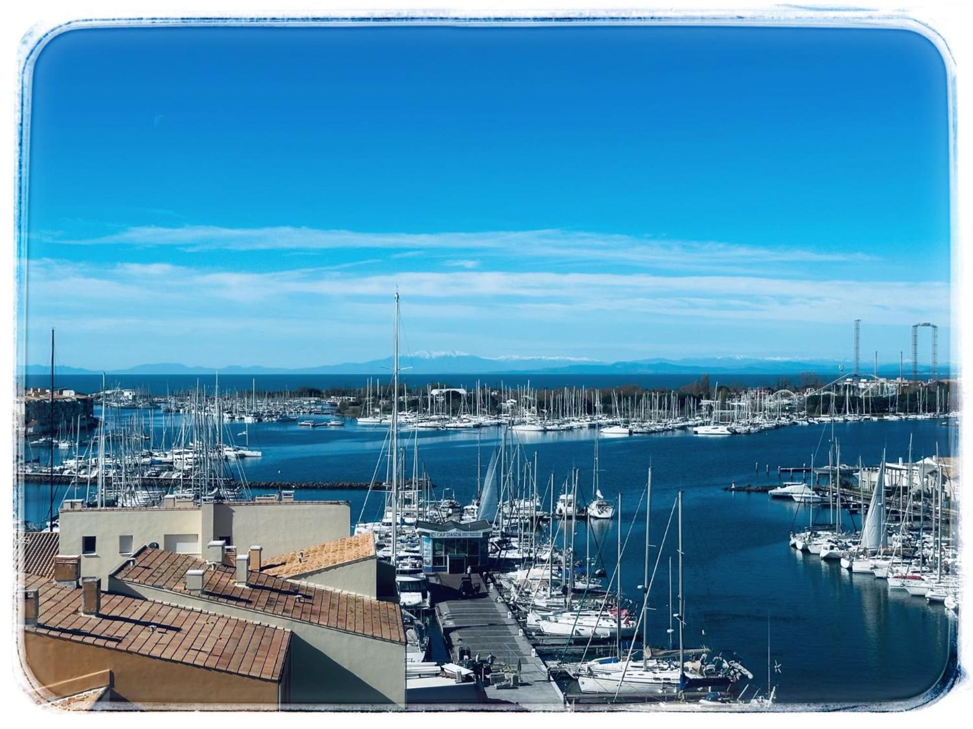 아그 Centre Port,Vue Panoramique,Clim,Balcon,Wifi 아파트 외부 사진