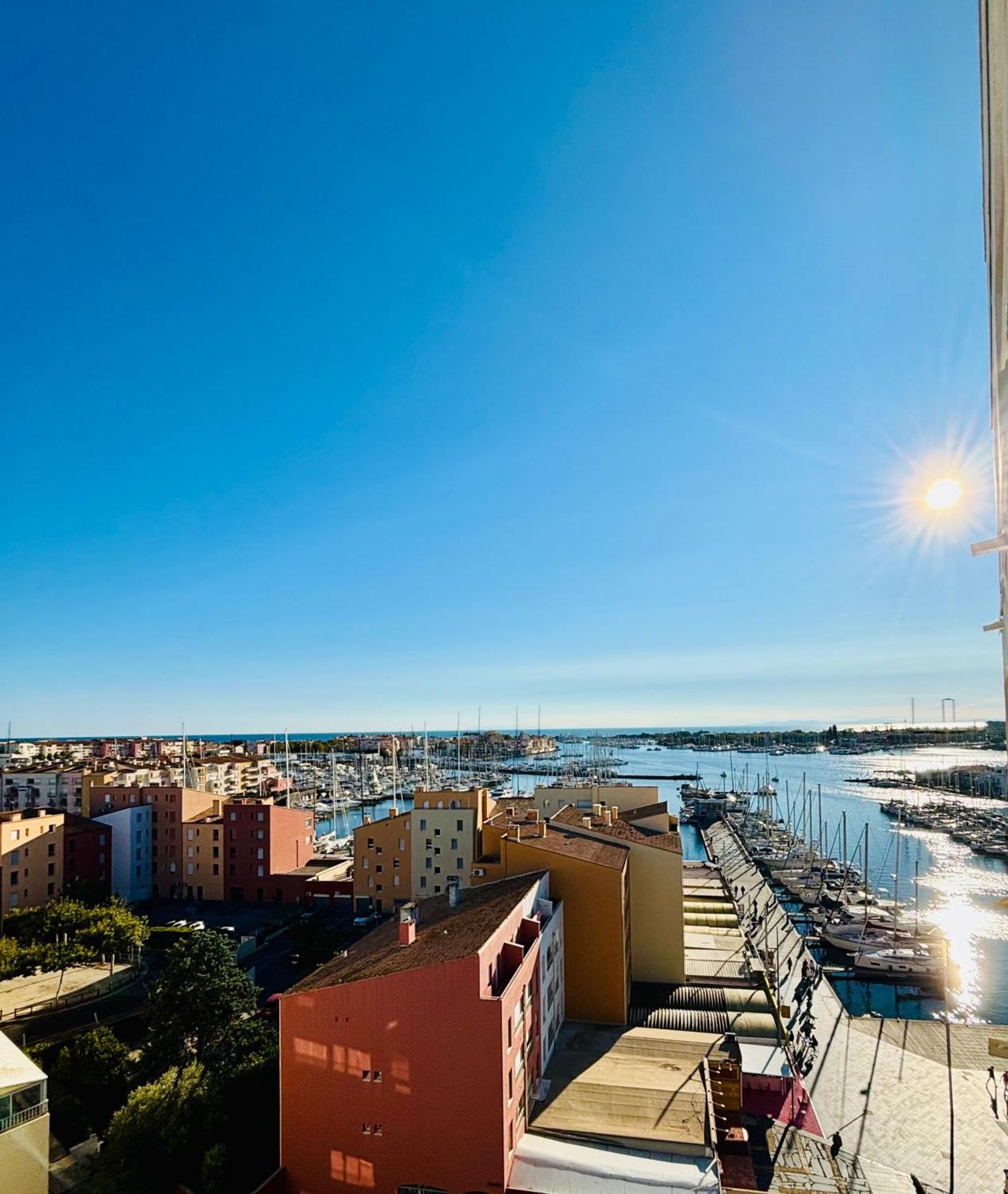 아그 Centre Port,Vue Panoramique,Clim,Balcon,Wifi 아파트 외부 사진